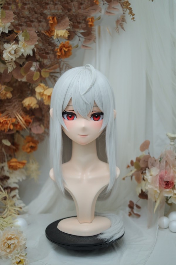 NFD Kigurumi Arknights Skadi the Corrupting Heart Cosplay Mask